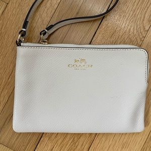 White Coach Wristlet
